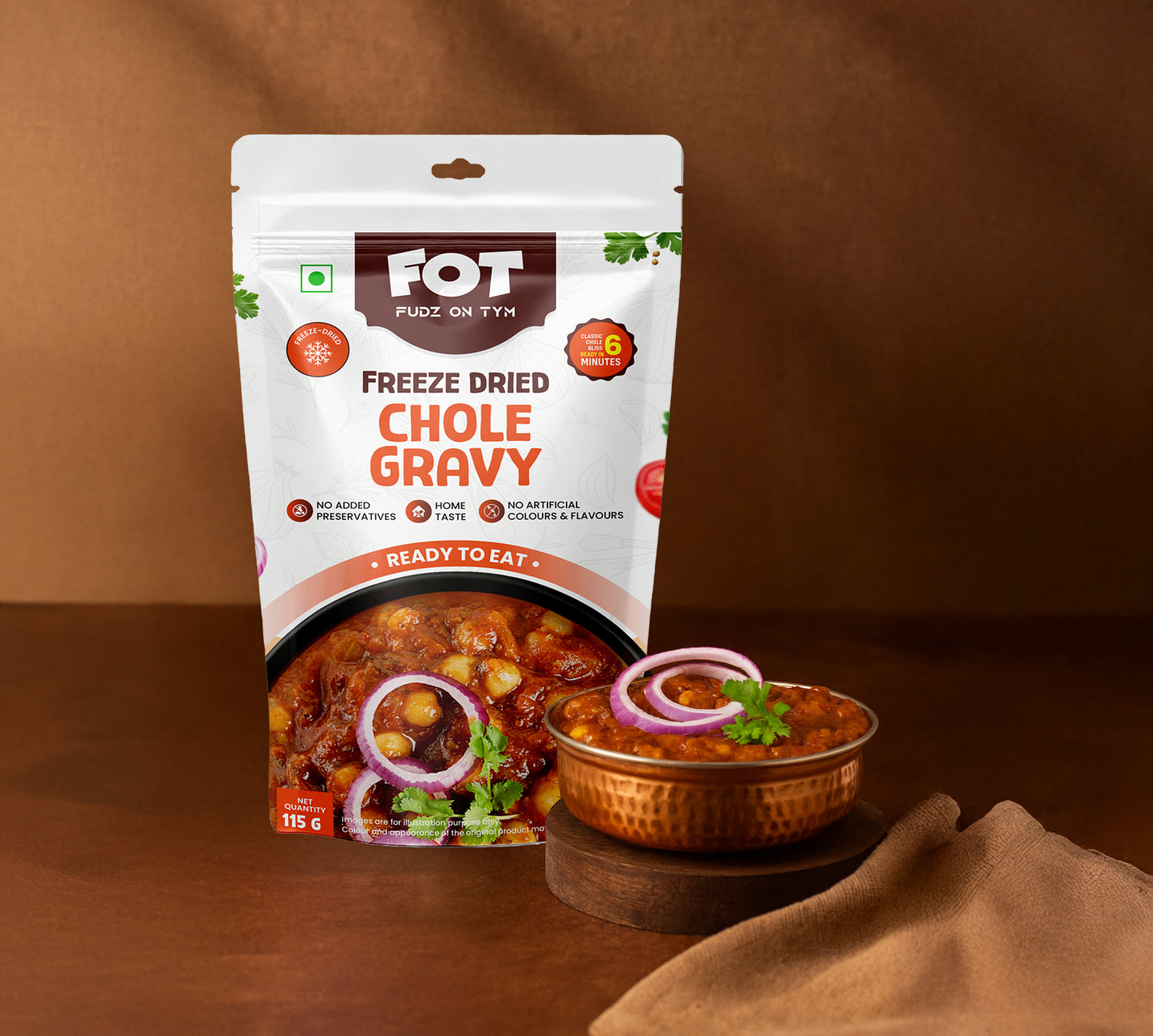 Freeze-Dried Chole Gravy
