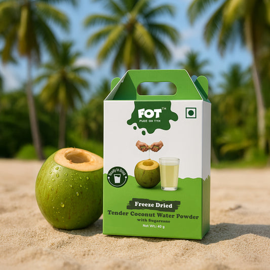 Freeze Dried Tender Coconut Water Powder with Sugarcane