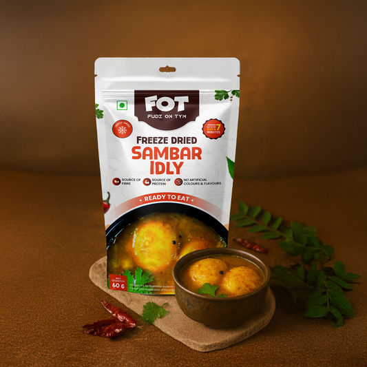 Freeze-Dried Sambar Idly