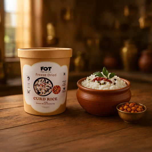 Freeze-Dried Curd Rice