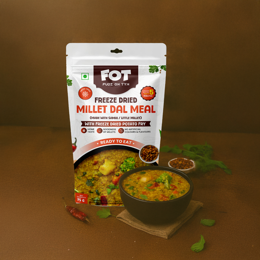 Freeze Dried Millet Dal Rice