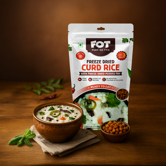 Freeze-Dried Curd Rice