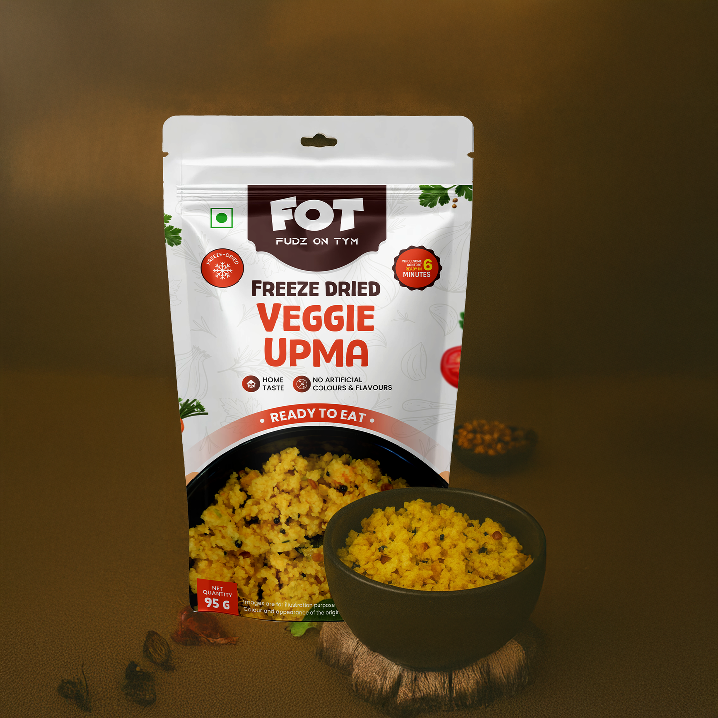 Freeze-Dried Veggie Upma